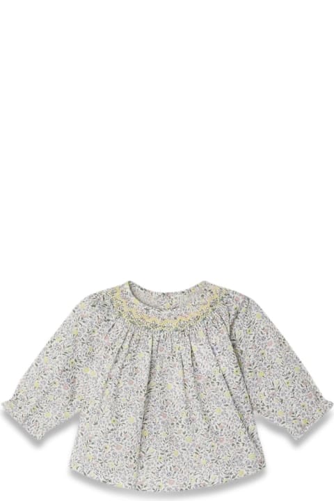 Fashion for Baby Girls Bonpoint Griotte Smockee Blouse