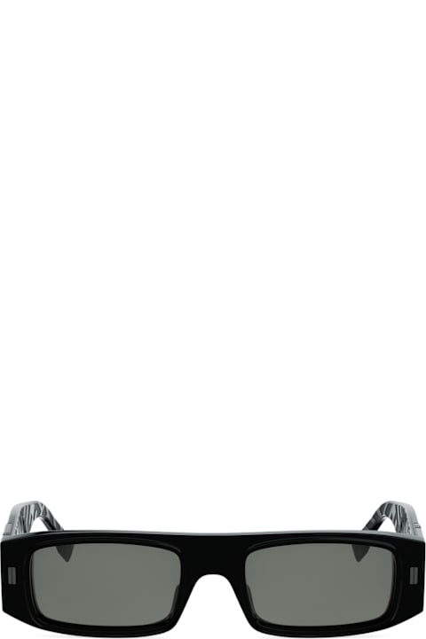 Fendi Eyewear for Kids Fendi Eyewear Fendi Fe40181i Ff Squared 01a Nero Sunglasses