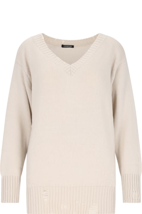 أدوات منزلية Canessa Destroyed Detail Sweater