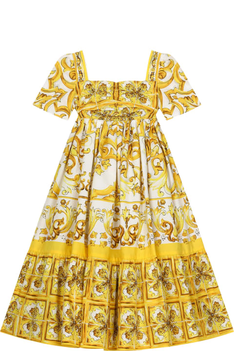 Dolce & Gabbana Dresses for Girls Dolce & Gabbana Poplin Dress