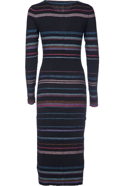 Paul Smith Dresses for Women Paul Smith Horizontal Striped Maxi Dress