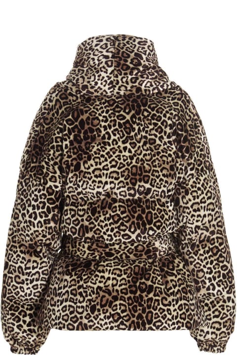 ウィメンズ Alexandre Vauthierのコート＆ジャケット Alexandre Vauthier 'leopard' Down Jacket