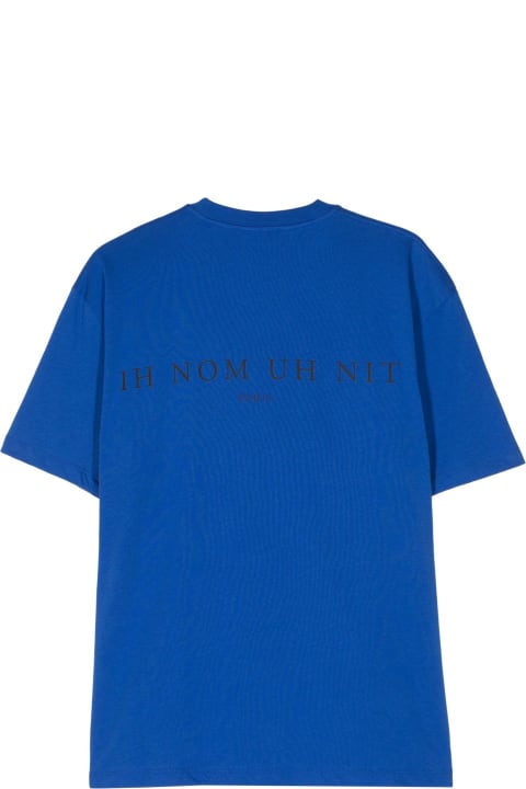 ih nom uh nit for Women ih nom uh nit Blue Cotton T-shirt