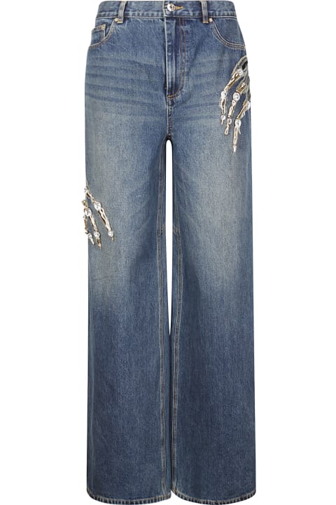 AREA Jeans for Women AREA Claw Cutout Relaxed Jean