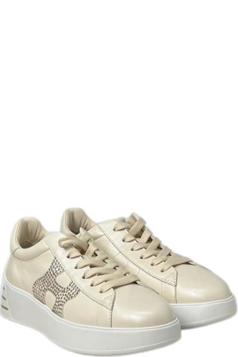 Hogan Rebel Embellished Sneakers