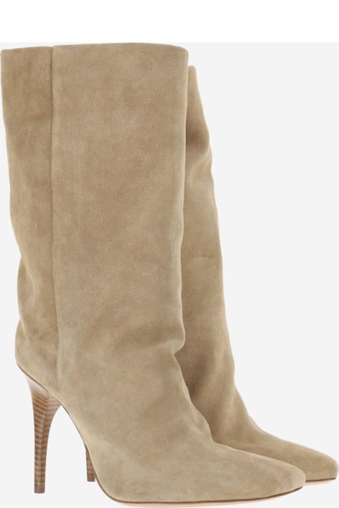 Bootube Boots In Suede Leather