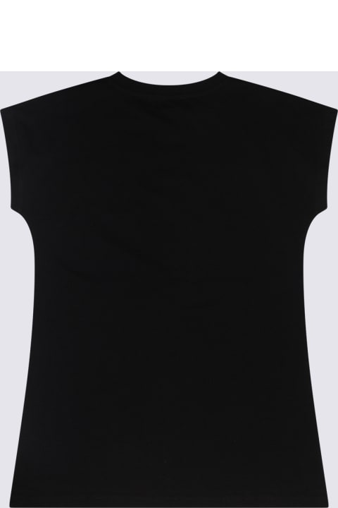 Sale for Girls Balmain Black Cotton Dress