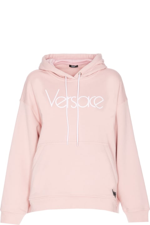 Clothing for Women Versace Logo Hoodie
