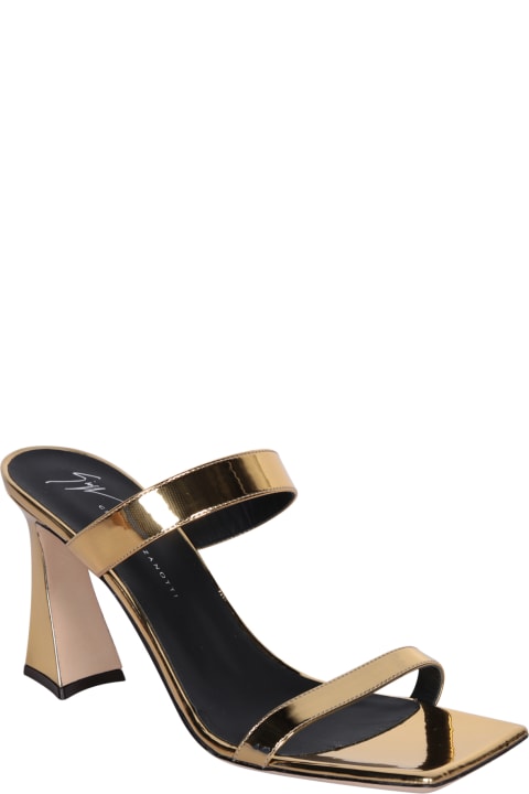 Fashion for Women Giuseppe Zanotti Flaminia Gold Sandals