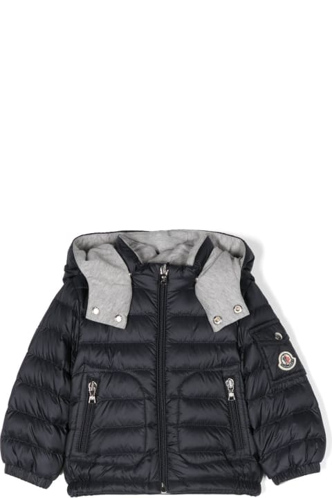Moncler Coats & Jackets for Baby Boys Moncler Moncler New Maya Coats Blue