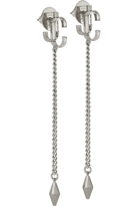 Jimmy Choo أقراط لـ السيدات Jimmy Choo Diamond Jc Earrings