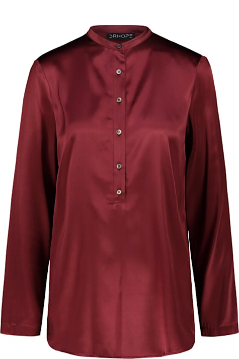 أدوات منزلية Drhope Mandarin Collar Blouse