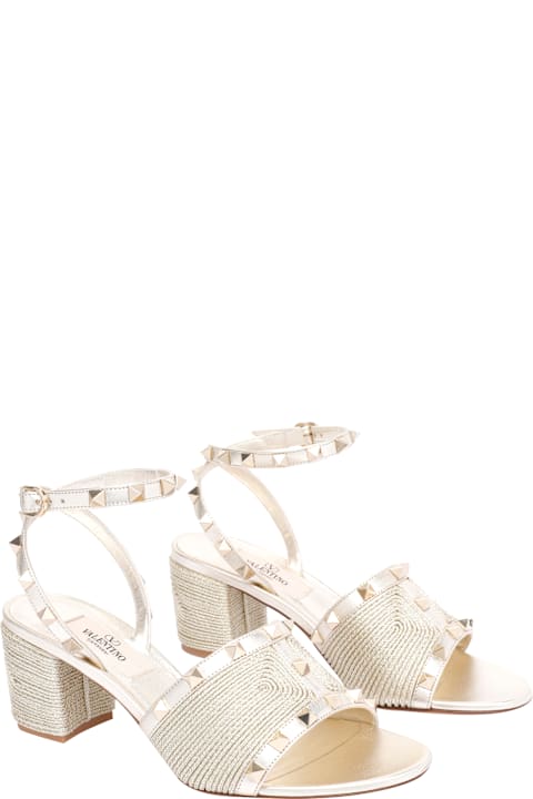 Valentino Garavani Sandals for Women Valentino Garavani Rockstud Pump Sandals