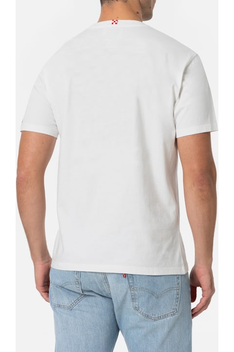 Homeware MC2 Saint Barth Winter Cotton T-shirt Arnott With Homer Relax Print | The Simpson Special Edition