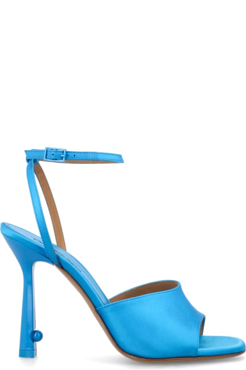 Pop Lollipop Satin High Heel Sandal