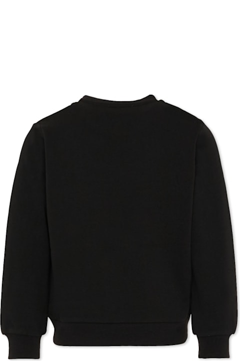 Homeware Diesel Black Sweatshirt For Girl With Logo