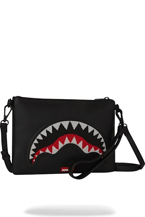 Sprayground for Kids Sprayground Fly Knit Mouth Crossover Clutch