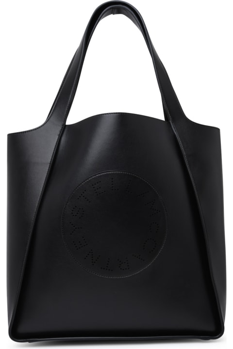 Bags for Women Stella McCartney Black Polyurethane Blend Tote Bag