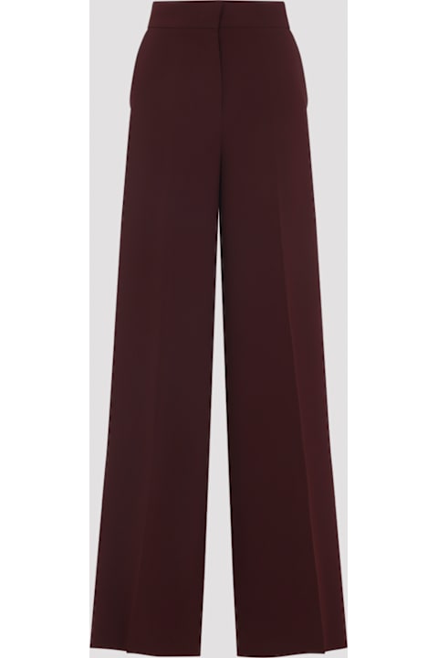パンツ Max Mara Fernet' Straight Black Virgin Wool Pants Max Mara Fernet' Straight Black Virgin Wool Pants | THE LIST