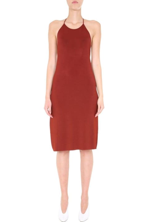 Homeware Bottega Veneta Open Back Halter Dress