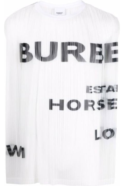 Burberry for Men Burberry Horseferry Print Mesh Tank Top
