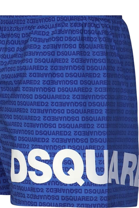 Dsquared2 Swimwear for Men Dsquared2 Midi Boxer With Logo