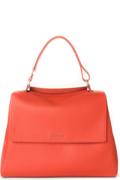 Orciani Bags for Women Orciani Sveva Soft Medium Leather Shoulder Bag