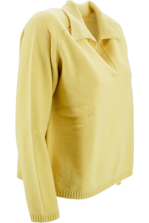 Kangra Sweaters for Women Kangra Jumper With Polo Collar