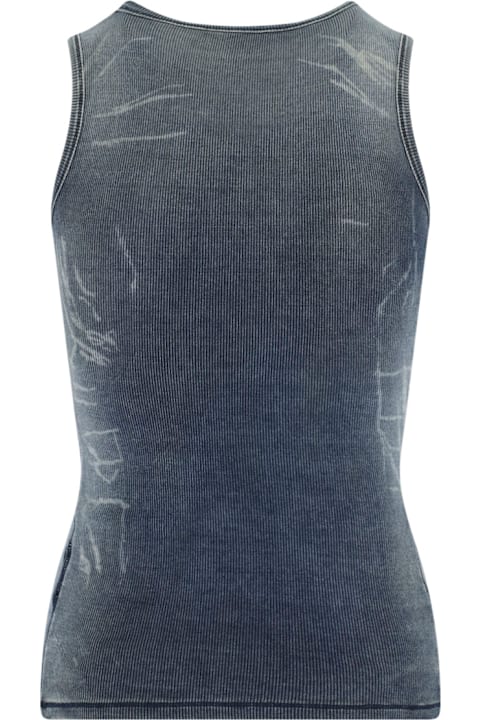 Diesel for Women Diesel Trompe-l' Il Denim Tank Top