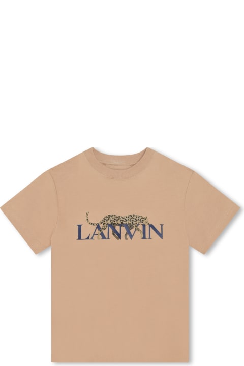 Lanvin T-Shirts & Polo Shirts for Girls Lanvin T-shirt Con Logo
