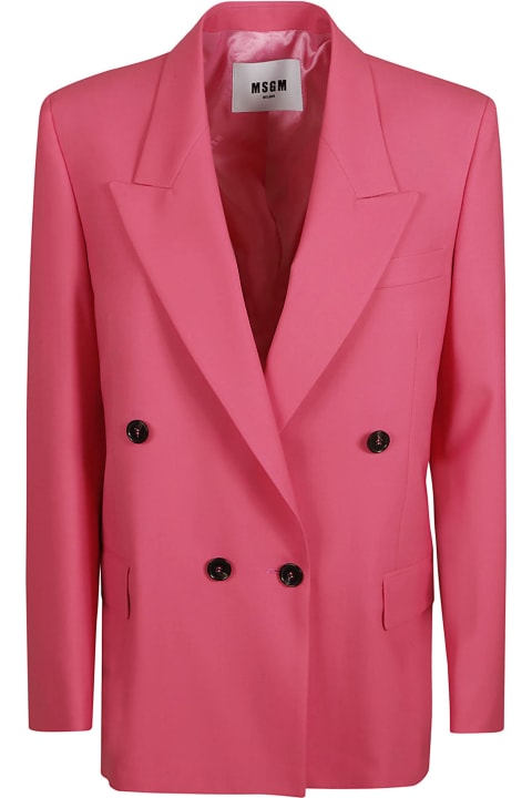 MSGM Coats & Jackets for Women MSGM Double-breasted Classic Blazer