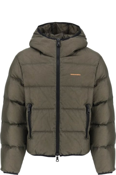 Dsquared2 Coats & Jackets for Men Dsquared2 Ripstop Puffer Jacket