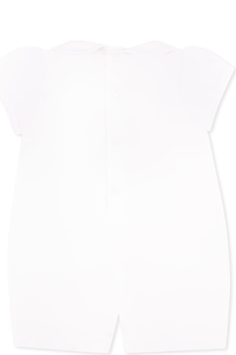 La stupenderia for Baby Boys La stupenderia Pink Romper For Baby Girl With Bow