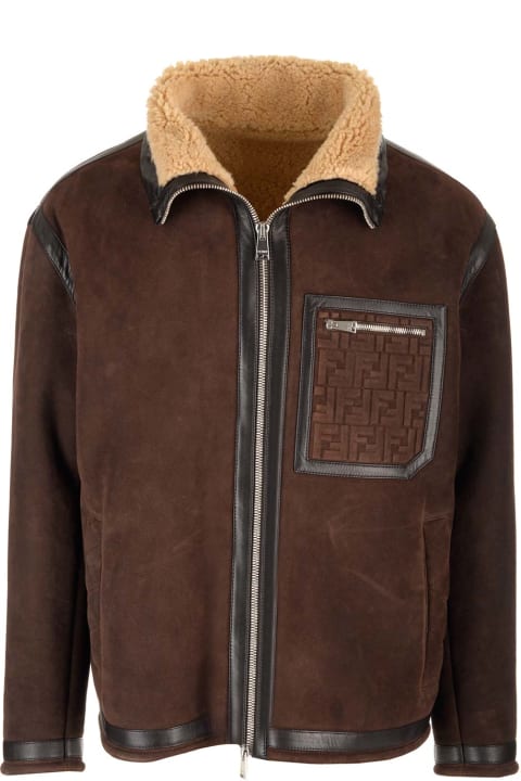Brown Shearling Jacket