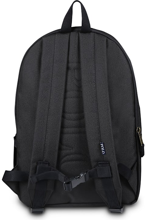 Homeware Ralph Lauren Black Backpack For Kids