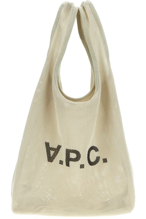 A.P.C. for Men A.P.C. Logo-printed Shopping Tote Bag