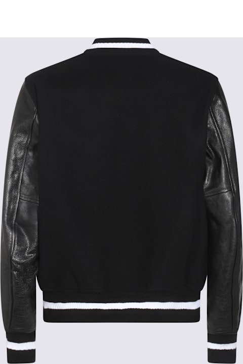 Givenchy for Men Givenchy Black Wool Leather Jacket