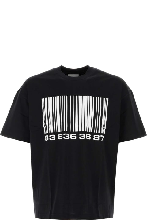 VTMNTS for Men VTMNTS Black Cotton Oversize T-shirt