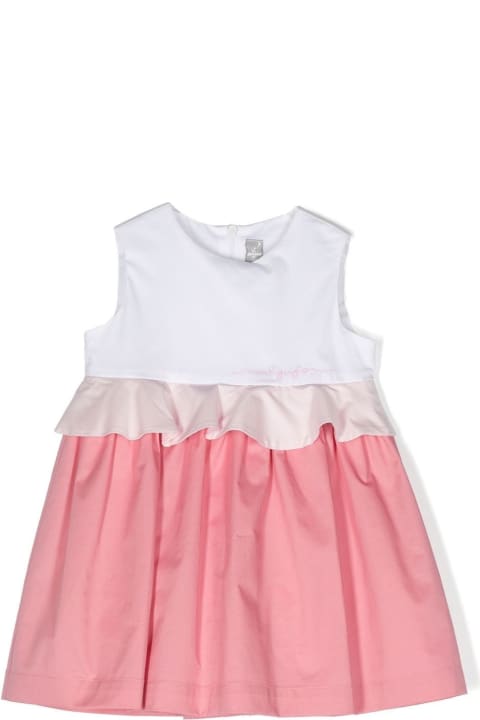 Bodysuits & Sets for Baby Girls Il Gufo Dress With Ruffles