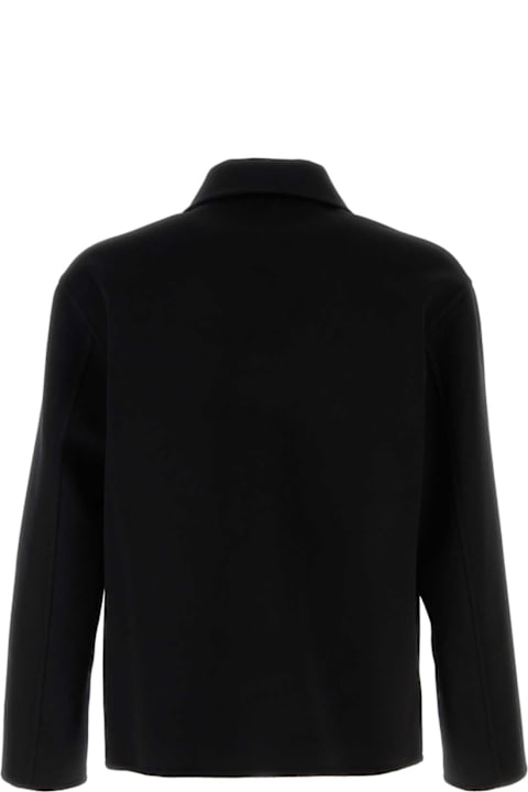 Fashion for Men Loewe Black Wool Blend Jacket