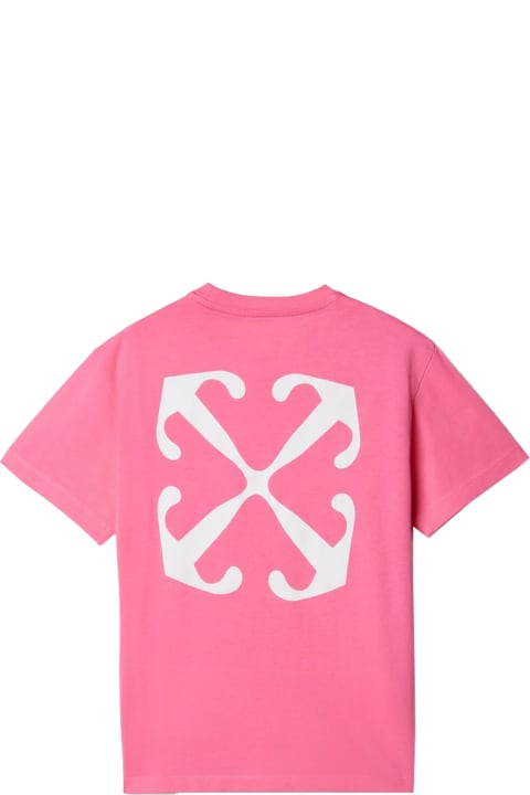 Topwear for Girls Off-White T-shirt With Off Logo
