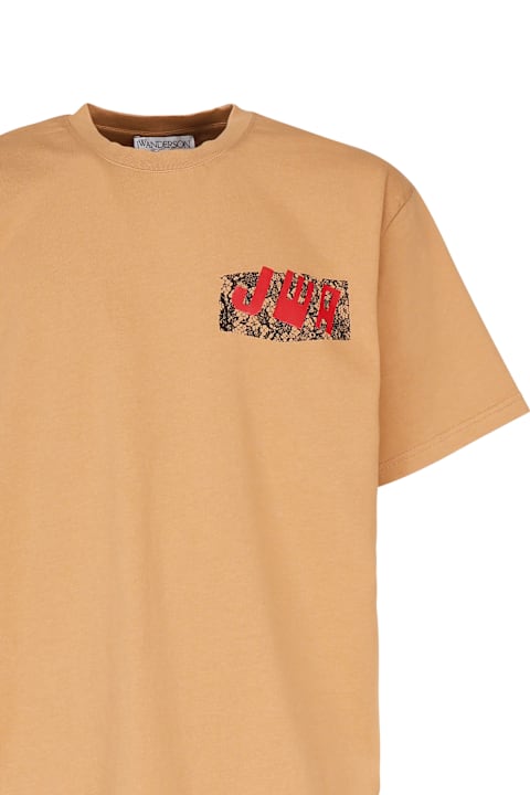 J.W. Anderson Topwear for Men J.W. Anderson T-shirt With Jwa Logo Lace Effect