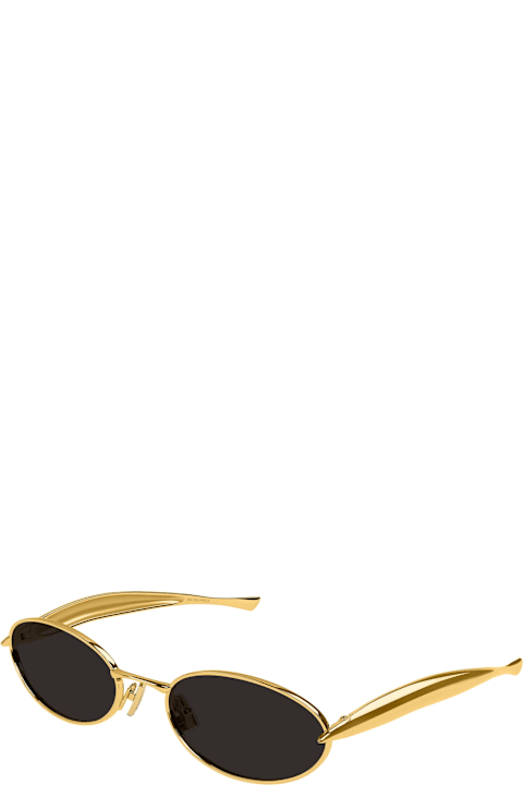 Bottega Veneta Eyewear for Kids Bottega Veneta Eyewear Bv1386s-001 - Gold Sunglasses