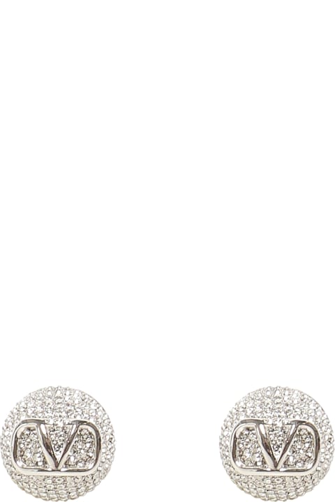 Valentino Garavani Jewelry for Women Valentino Garavani Signature Vlogo Clip Earrings