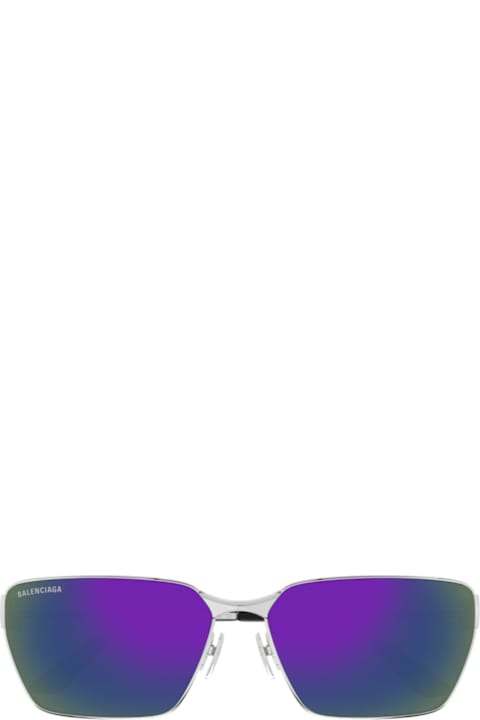 Homeware Balenciaga Eyewear Bb0374sk-003silver-silver-violet