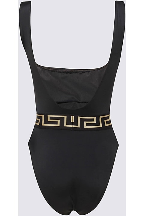 ملابس سباحة لـ السيدات Versace Black Beachwear