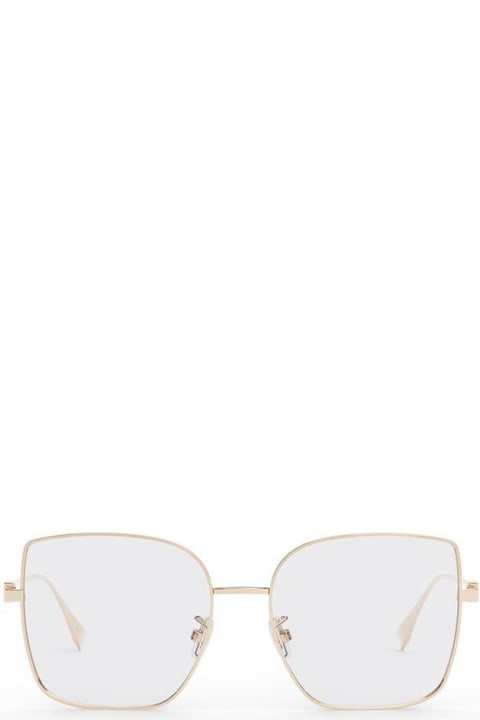 Accessories for Women Fendi Eyewear Geometric Frame Glasses