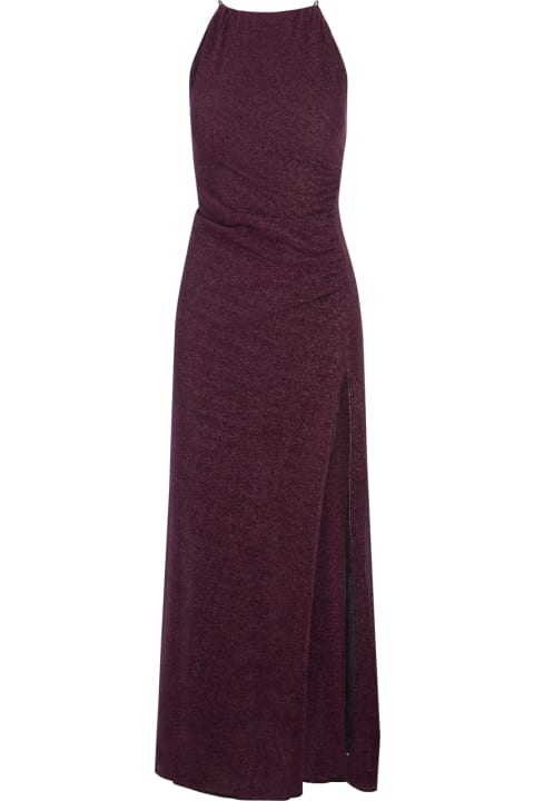 Oseree Dresses for Women Oseree Aubergine Lumiere Long Dress