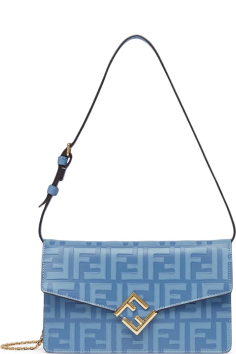 Fendi Accessories for Women Fendi Chain Pouch Wallet On Chain Vitello Stampa