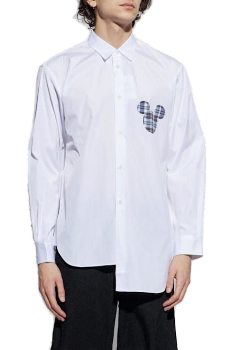 Comme des Garçons Shirt for Women Comme des Garçons Shirt Asymmetric Hem Shirt